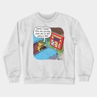 Doggie Drive Thru. Crewneck Sweatshirt